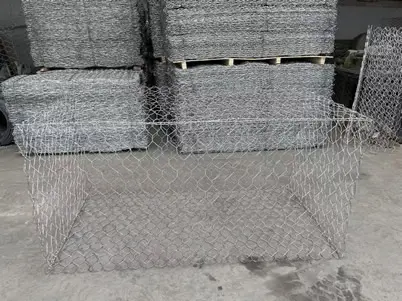 Hot-Dipped Galvanized Gabions - Most Durable Standard Coating